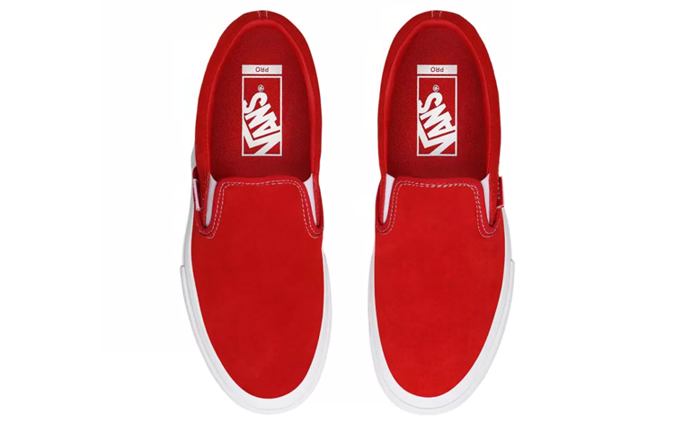 Lookbook Vans Slip-On Pro 'Suede - Merah' VN0A347VAJL