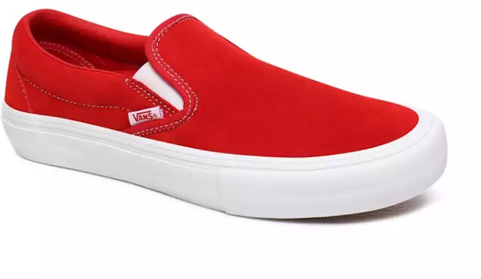 Vans スリッポン Pro スエード レッド VN0A347VAJL Shop Vans スリッポン Pro スエード レッド VN0A347VAJL