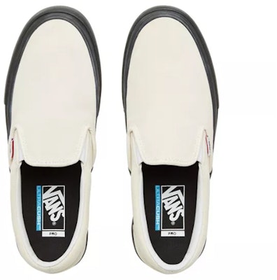 Vans Slip-On Pro 'White Black' VN00097MU20 Shop Vans Slip-On Pro 'White Black' VN00097MU20