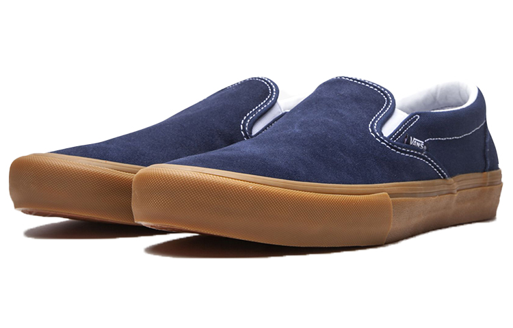 Order Vans スリッポン Pro ダークブルー VN0A4VHUNGM