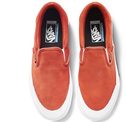 Vans SLIP-ON PRO Orange/White Orangeyellow VN0A347VVGL Lookbook Vans SLIP-ON PRO Orange/White Orangeyellow VN0A347VVGL