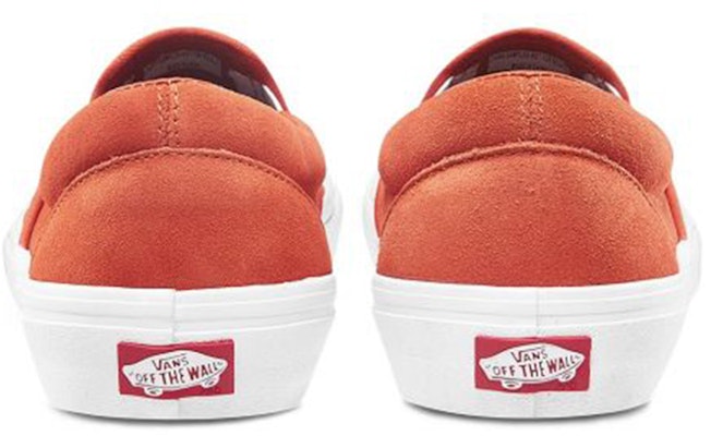 Vans SLIP-ON PRO Orange/White Orangeyellow VN0A347VVGL Shop Vans SLIP-ON PRO Orange/White Orangeyellow VN0A347VVGL