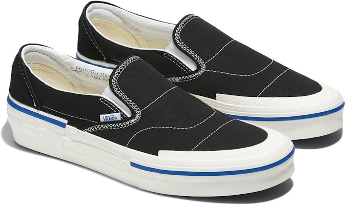 Vans 经典重构一脚蹬“黑色” VN000BW4BLK Lookbook Vans 经典重构一脚蹬“黑色” VN000BW4BLK