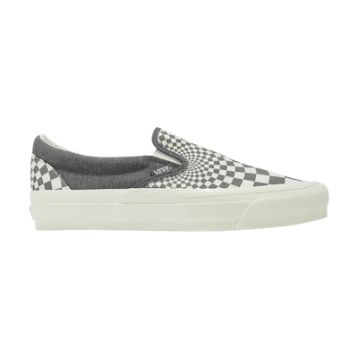 Vans Slip-On Reissue 98 'Radial Checkerboard - Pewter Marshmallow'