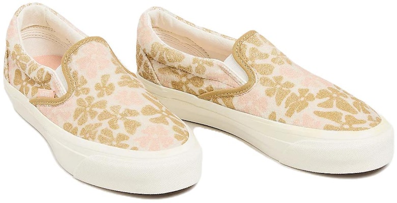 Vans Slip-On Reissue 98 Groovy Floral 'Tan Pink' VN000CTCBOD Lookbook Vans Slip-On Reissue 98 Groovy Floral 'Tan Pink' VN000CTCBOD
