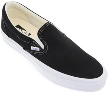 Vans无带98 LX复刻版“黑白”帆布鞋 VN000CSEBA2 Order Vans无带98 LX复刻版“黑白”帆布鞋 VN000CSEBA2