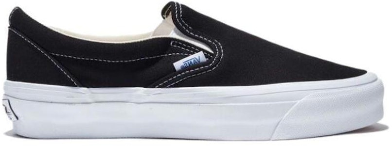Vans无带98 LX复刻版“黑白”帆布鞋 VN000CSEBA2 Cheap Vans无带98 LX复刻版“黑白”帆布鞋 VN000CSEBA2