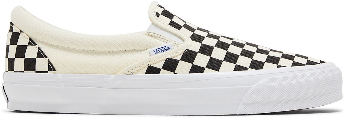 Vans Slip-On Reissue 98 LX 'Checkerboard - Hitam' VN000CSE2BO Buy Vans Slip-On Reissue 98 LX 'Checkerboard - Hitam' VN000CSE2BO