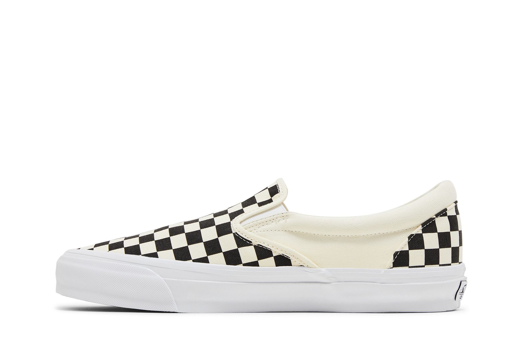 Shop Vans Slip-On Reissue 98 LX 'Checkerboard - Black' VN000CSE2BO