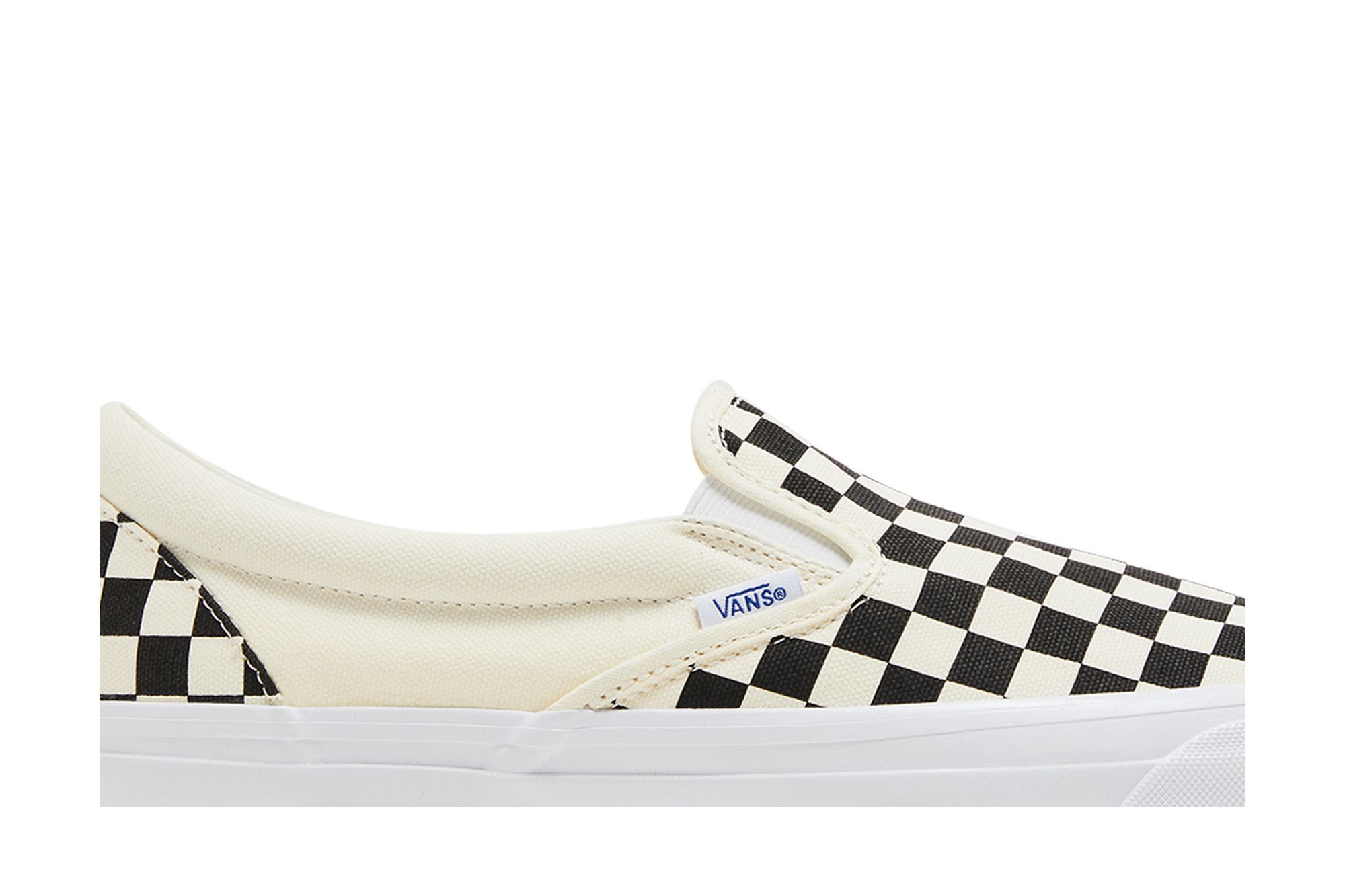Shop Vans Slip-On Reissue 98 LX 'Checkerboard - Hitam' VN000CSE2BO