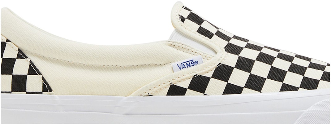 Vans Slip-On Reissue 98 LX 'Checkerboard - Hitam' VN000CSE2BO Shop Vans Slip-On Reissue 98 LX 'Checkerboard - Hitam' VN000CSE2BO