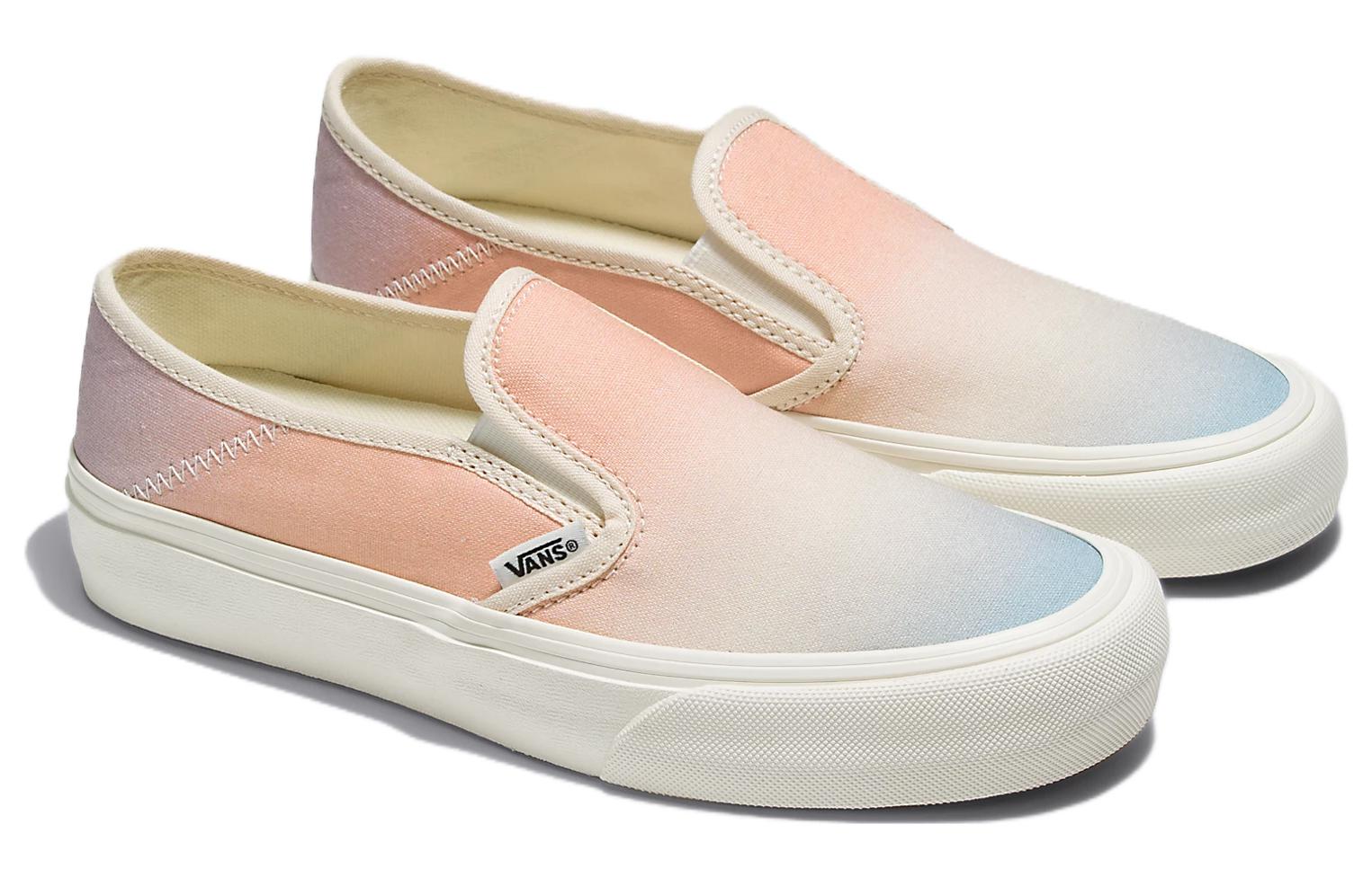 Lookbook ヴァンズ スリッポン SF 'オムブレ ピンク パープル ホワイト' VN0A4BX8FYN VN0A4BX8FYN