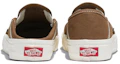 Lookbook Vans Slip-On SF ''Bemalte Blume Braun Weiß'' VN0A4BX8BRO