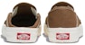 Vans Slip-On SF 'Coklat Putih Bunga Dicetak' VN0A4BX8BRO
