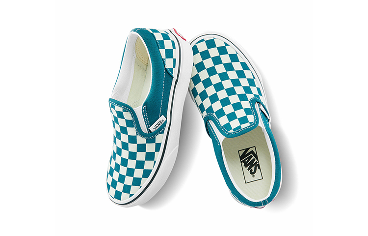Lookbook Sneakers Vans Slip-On K Bianchi/Verdi VN0A5KXM9EX