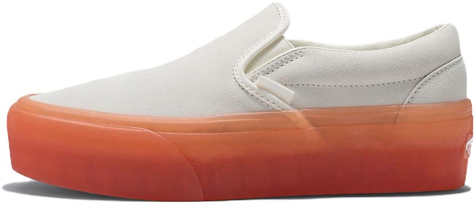 Vans slip-on Stackform 輕便耐磨防滑 低筒 板鞋 男女同款 白橙 Buy Vans slip-on Stackform 輕便耐磨防滑 低筒 板鞋 男女同款 白橙