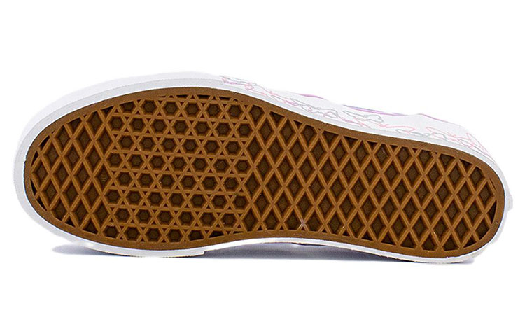 Shop Vans Slip-On Stackform 'Ungu Putih' VN0A7Q5RKPL