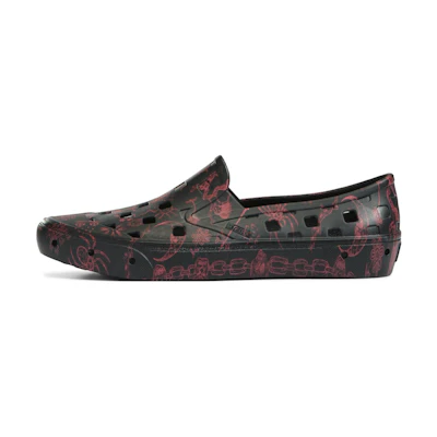 Vans slip-on Trk 'Black Red'