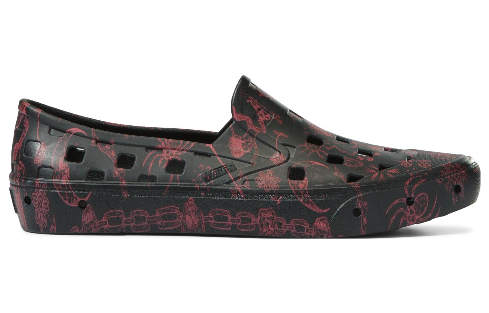 Order Vans 懒人鞋 Trk '黑红' VN0A5HF8458