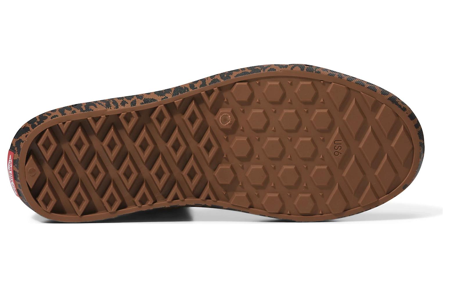 Shop Vans 懒人鞋 Trk 豹纹 '黑棕' VN0A5HF8BRO