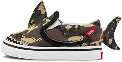 Vans Slip-On V 'Camo Shark' VN0A7Q4ZASB Vans Slip-On V 'Camo Shark' VN0A7Q4ZASB