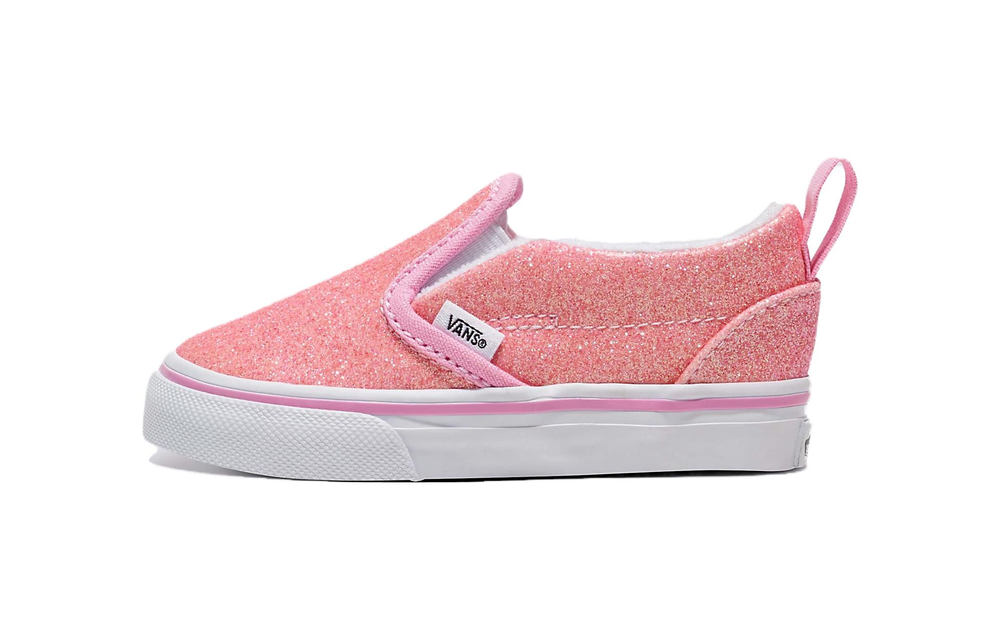 Vans Slip-On V 'Glitter - Pink' VN000UBSPNK