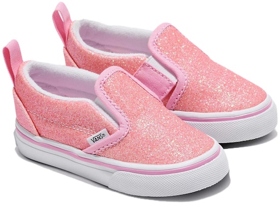 Vans Slip-On V 'Glitter - Pink' VN000UBSPNK Order Vans Slip-On V 'Glitter - Pink' VN000UBSPNK
