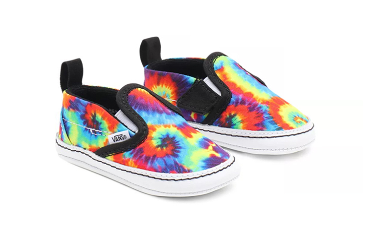 Lookbook Vans Slip-On V 'Spiral Tie Dye' Warna Pusingan Tali Pewarna VN0A2XSL99E