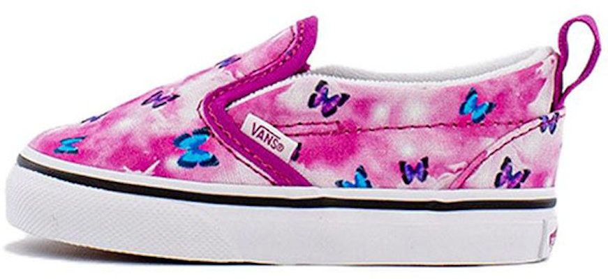 Vans Slip-On V Butterfly Dream 'Purple Pink White' VN000UBSARP Buy Vans Slip-On V Butterfly Dream 'Purple Pink White' VN000UBSARP