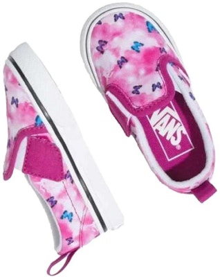 Vans Slip-On V Butterfly Dream 'Purple Pink White' VN000UBSARP Lookbook Vans Slip-On V Butterfly Dream 'Purple Pink White' VN000UBSARP