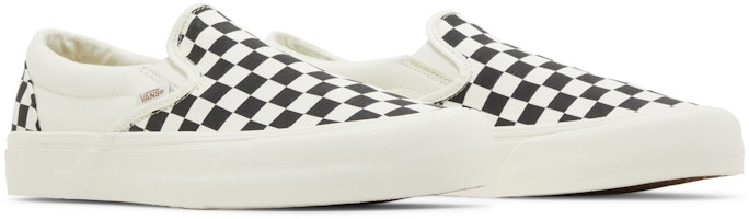 Vans Slip-On VR3 'Tablero de Ajedrez Negro Marshmallow' VN0007NC1KP Cheap Vans Slip-On VR3 'Tablero de Ajedrez Negro Marshmallow' VN0007NC1KP