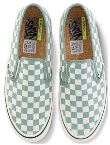 Vans Slip-On VR3 'Hijau Kotak-Kotak' VN0A4BX8CG2 Lookbook Vans Slip-On VR3 'Hijau Kotak-Kotak' VN0A4BX8CG2