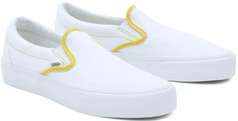 Vans スリッポン VR3 白/黄 (Vans Surippon VR3 Shiro/Ki) VN0007NCU4L Lookbook Vans スリッポン VR3 白/黄 (Vans Surippon VR3 Shiro/Ki) VN0007NCU4L