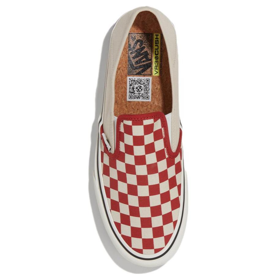 Lookbook Vans Slip-On VR3 SF 'Rojo Blanco' VN0A4BX8RED