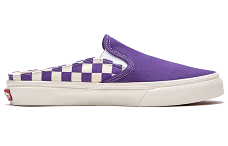 Order バンズ スリッポン 白紫グリッド (Shiro Murasaki Guriddo) FLVNAS1U13