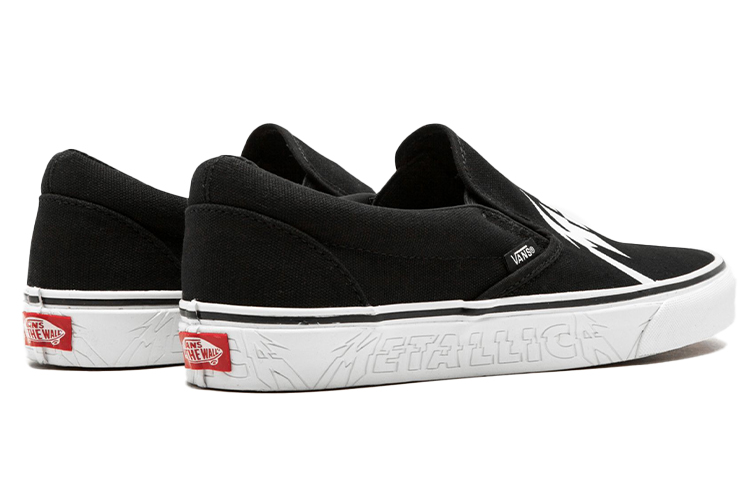 Shop Vans Slip-On "Metallica" 2018 zapatillas clásicas. VN0A38F7PZJ