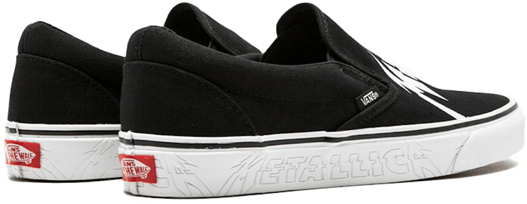 Vans Slip-On 'Metallica' 2018 VN0A38F7PZJ Shop Vans Slip-On 'Metallica' 2018 VN0A38F7PZJ