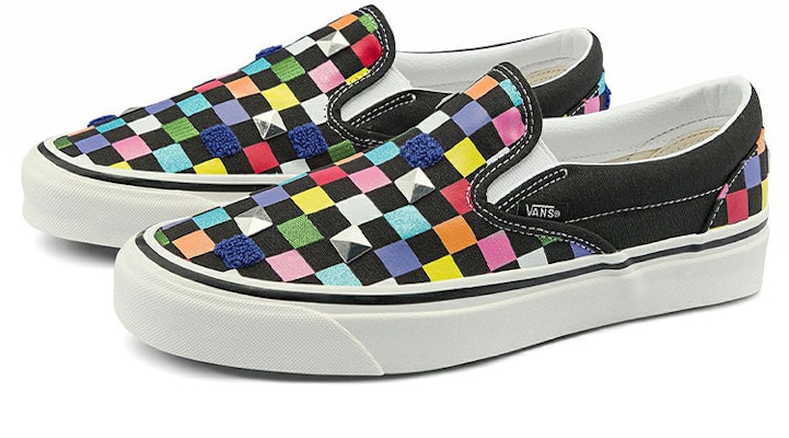 Vans Unisex Slip-On 98 DX Sneakers Black VN0A5KX8AWC Order Vans Unisex Slip-On 98 DX Sneakers Black VN0A5KX8AWC