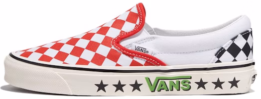 Vans Slip-On 98 DX 'White Red Black' VN0A7Q58Y52 Vans Slip-On 98 DX 'White Red Black' VN0A7Q58Y52