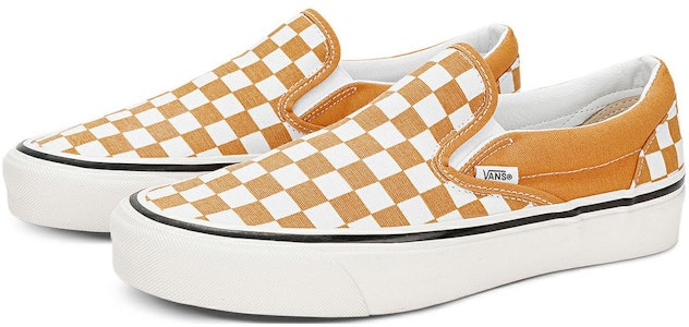 バンズ スリッポン98 DX イエロー/ホワイト VN0A7Q58BLS Lookbook バンズ スリッポン98 DX イエロー/ホワイト VN0A7Q58BLS