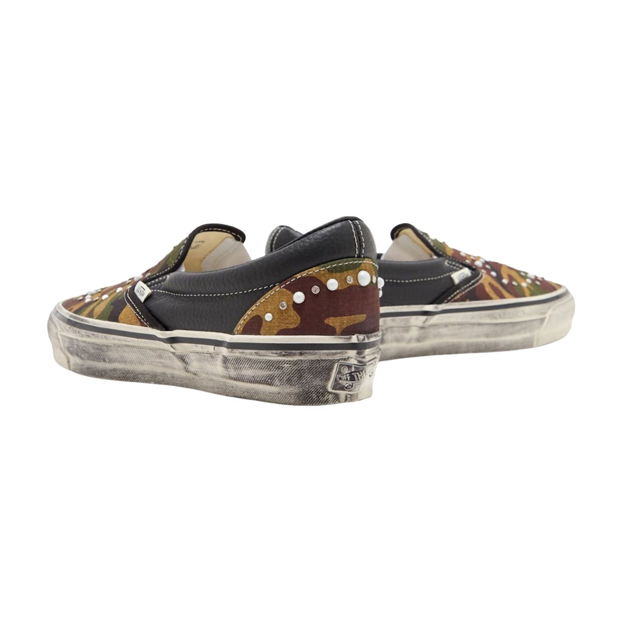 Shop Vans Slip On ''Pearlized Camo'' Kasut Lelaki-Wanita Camo Berkilau VN000D9PBKA1