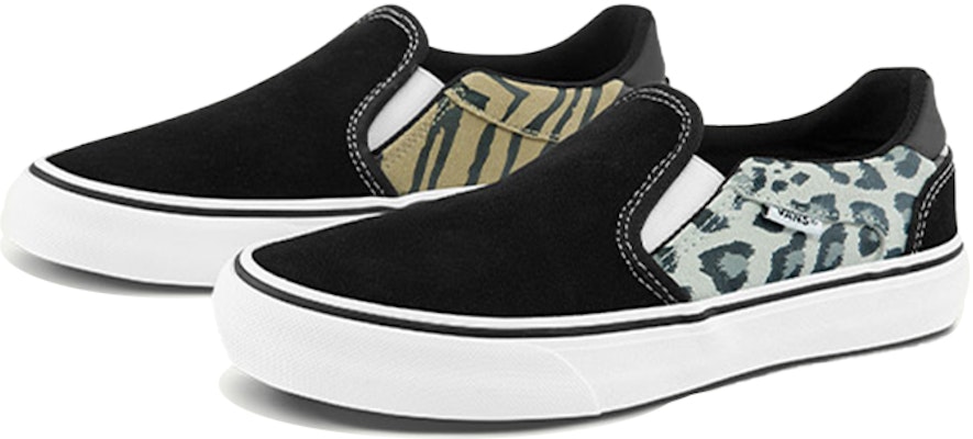 (Women) Vans Slip-on Black/Leopard VN0A3TL6A2S Lookbook (Women) Vans Slip-on Black/Leopard VN0A3TL6A2S