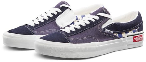 Vans Slip-On CAP 'Kotak Hitam/Biru Tua/Putih' VN0A3WM5TLI Lookbook Vans Slip-On CAP 'Kotak Hitam/Biru Tua/Putih' VN0A3WM5TLI