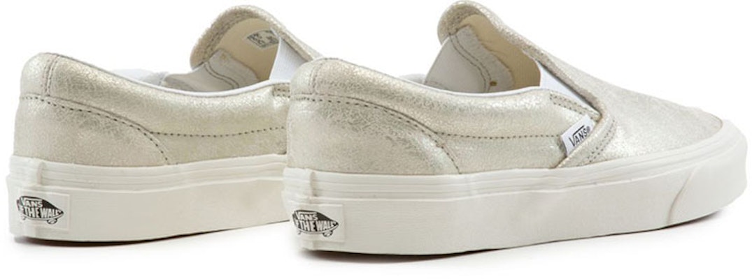 Vans Slip-On 裂纹皮革金色 VN0A33TB9HR Shop Vans Slip-On 裂纹皮革金色 VN0A33TB9HR