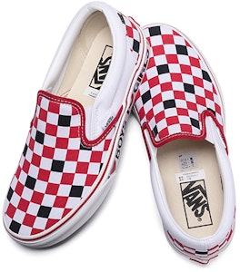 Vans Slip-On I Heart 'Blanco Rojo' VN0A4U38WKU Shop Vans Slip-On I Heart 'Blanco Rojo' VN0A4U38WKU