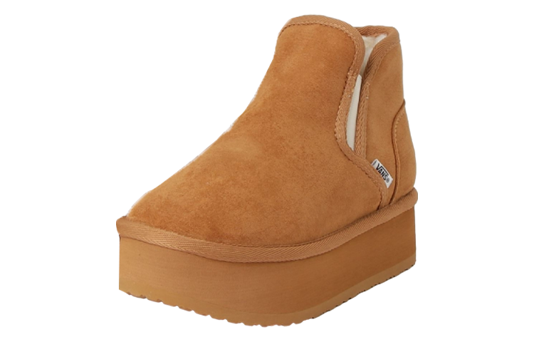 Buy ヴァンズ スリッポン ミッド タン (Vanz Surippon Middo Tan) 663014-0002