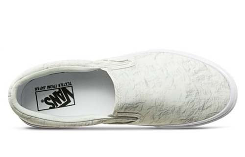 Lookbook 范斯無帶滑板鞋 蒙娜麗莎 白色