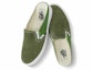 Shop Vans Klasik Slip-On Mule 'Hijau' VN0A4P3U50K
