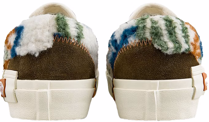 Vans Slip-On Plush Splicing Retro Colorblock Casual Skate Shoes Unisex Green VN0A3WM52UZ Purchase Vans Slip-On Plush Splicing Retro Colorblock Casual Skate Shoes Unisex Green VN0A3WM52UZ