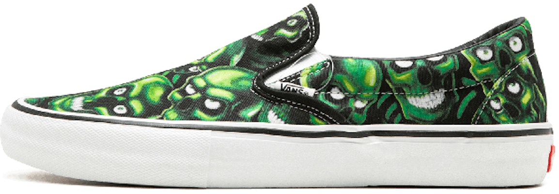 Vans Slip-On Pro 'Hitam Putih Hijau' VN0A347V3 Buy Vans Slip-On Pro 'Hitam Putih Hijau' VN0A347V3